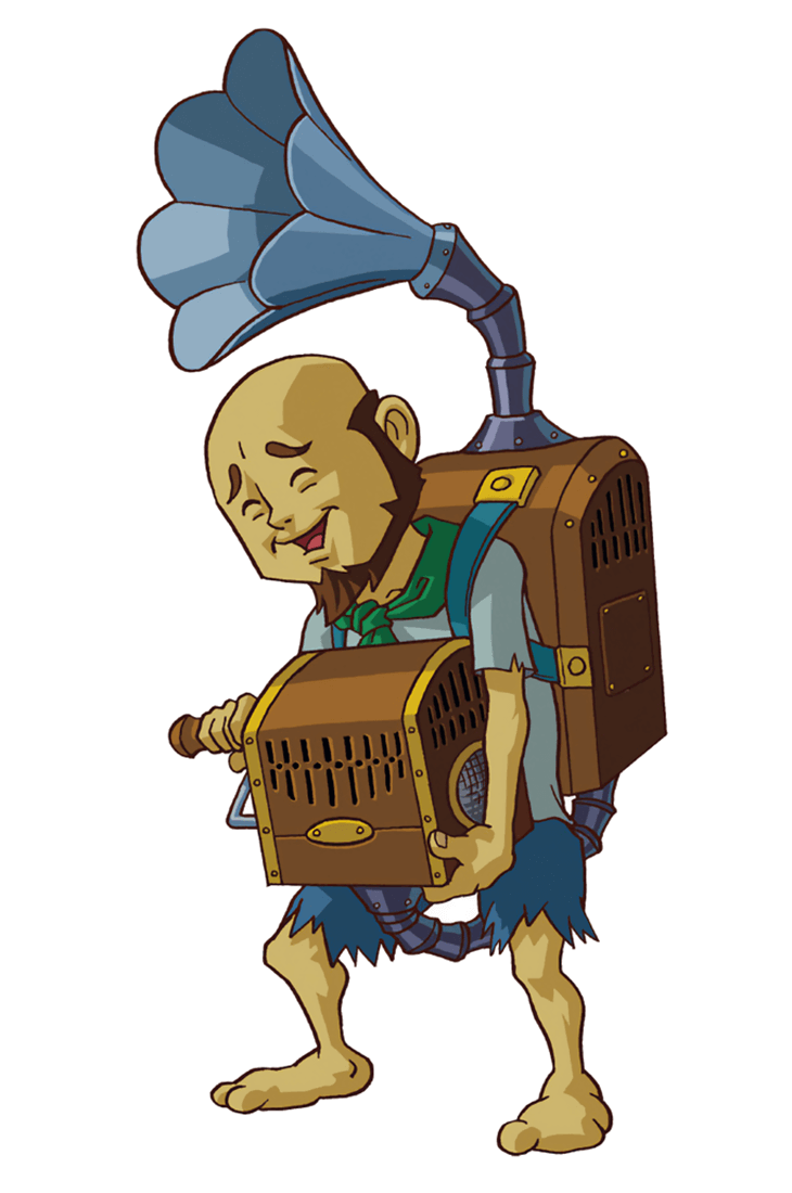 Guru-Guru Art from The Legend of Zelda: Oracle of Seasons and Oracle of Ages