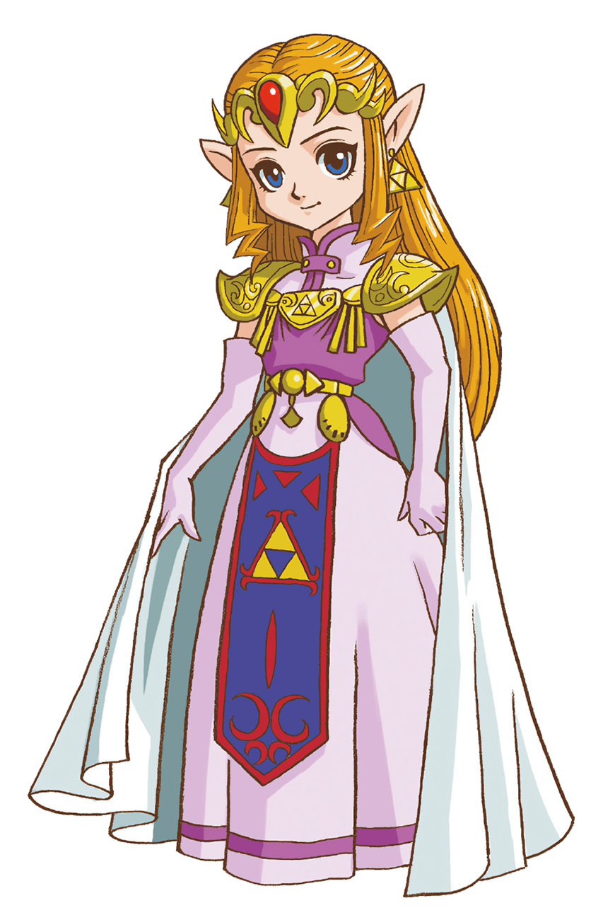 Princess Zelda Art from The Legend of Zelda: Oracle of Seasons and Oracle of Ages
