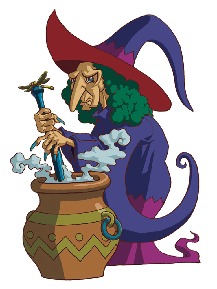 Syrup Art from The Legend of Zelda: Oracle of Seasons and Oracle of Ages