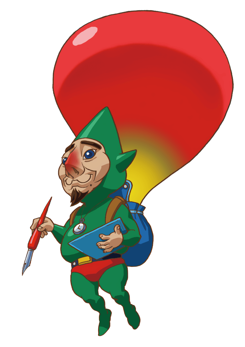 Tingle Art from The Legend of Zelda: Oracle of Seasons and Oracle of Ages