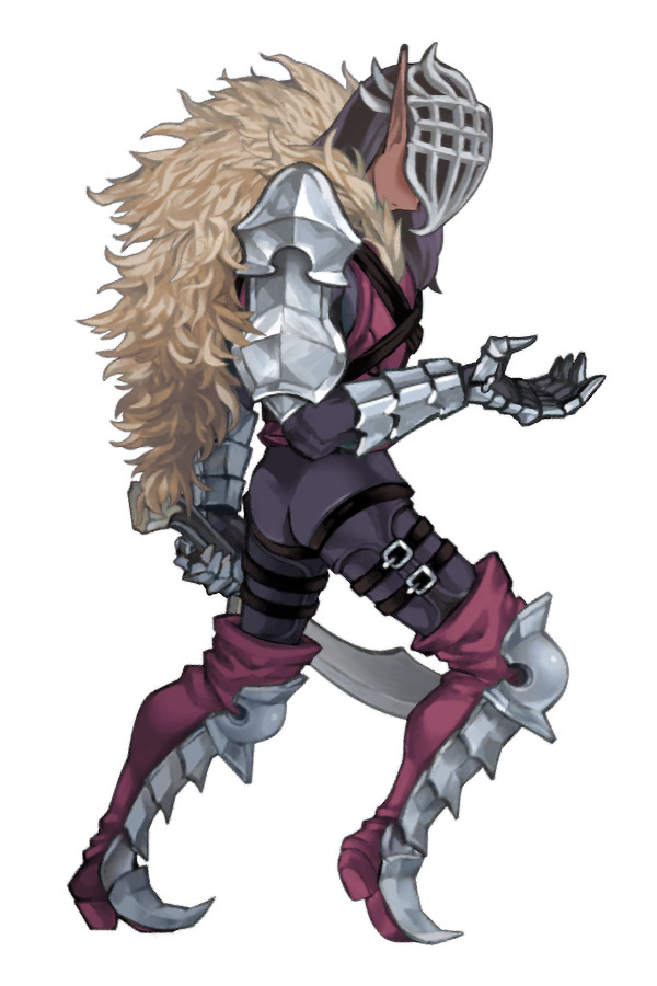 Elven Fencer Art from Unicorn Overlord