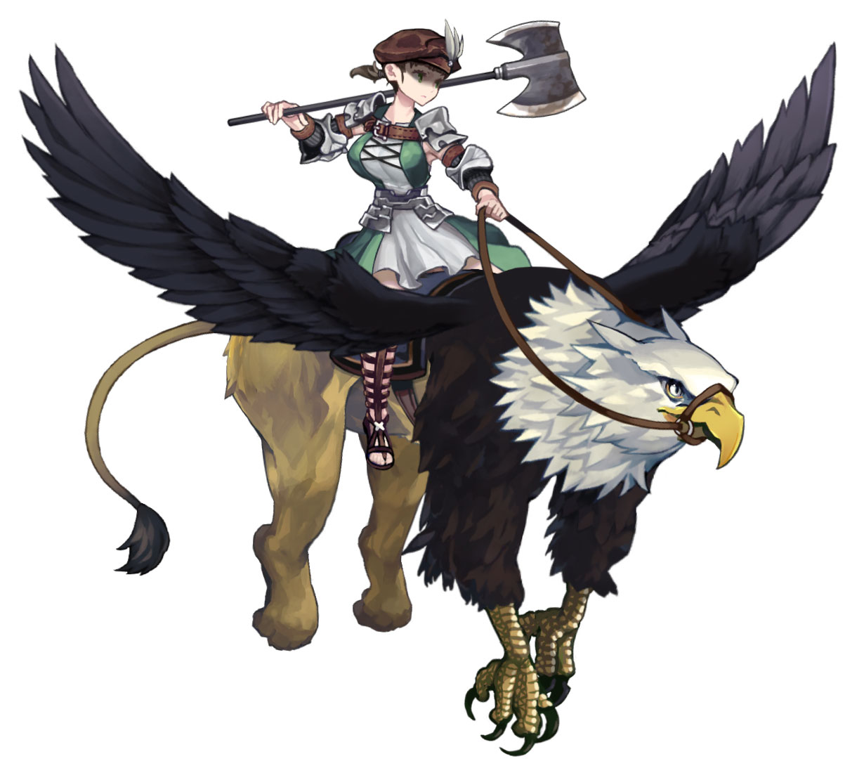 Gryphon Knight Art from Unicorn Overlord