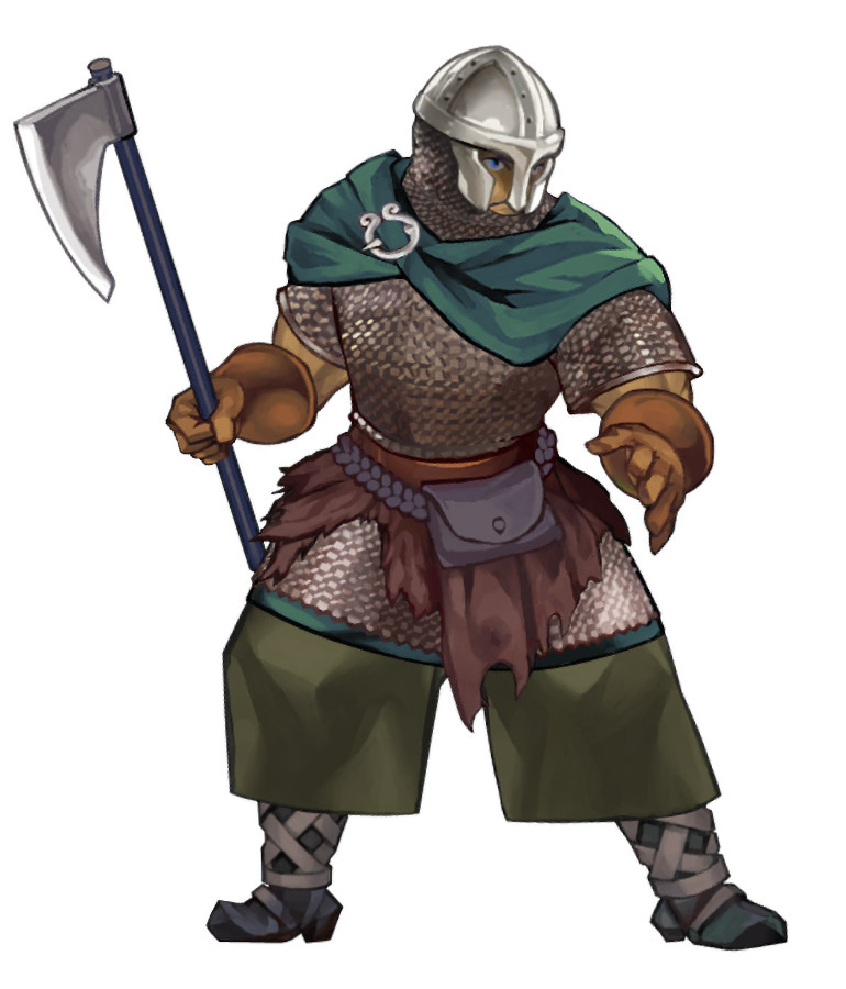 Housecarl Art from Unicorn Overlord