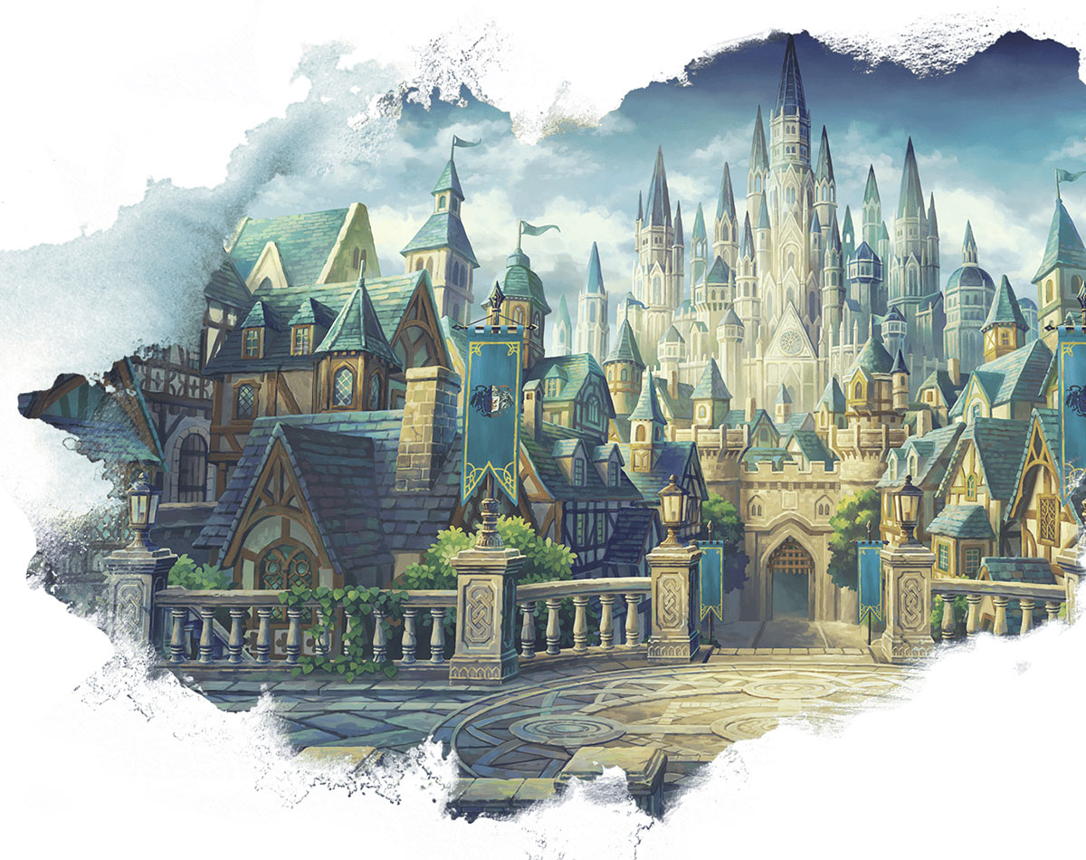 Kingdom of Cornia Art from Unicorn Overlord
