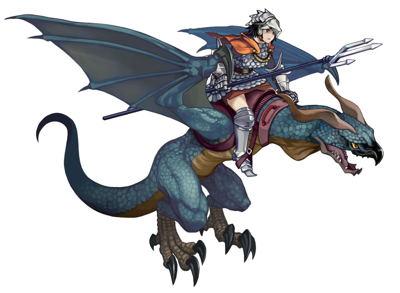 Wyvern Knight Art from Unicorn Overlord