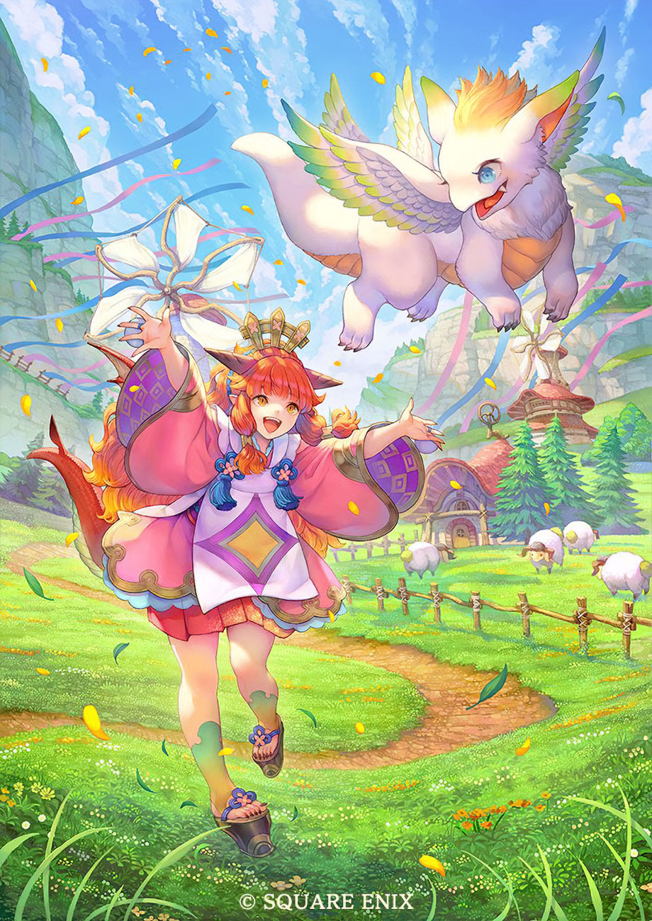 Careena Key Art from Visions of Mana