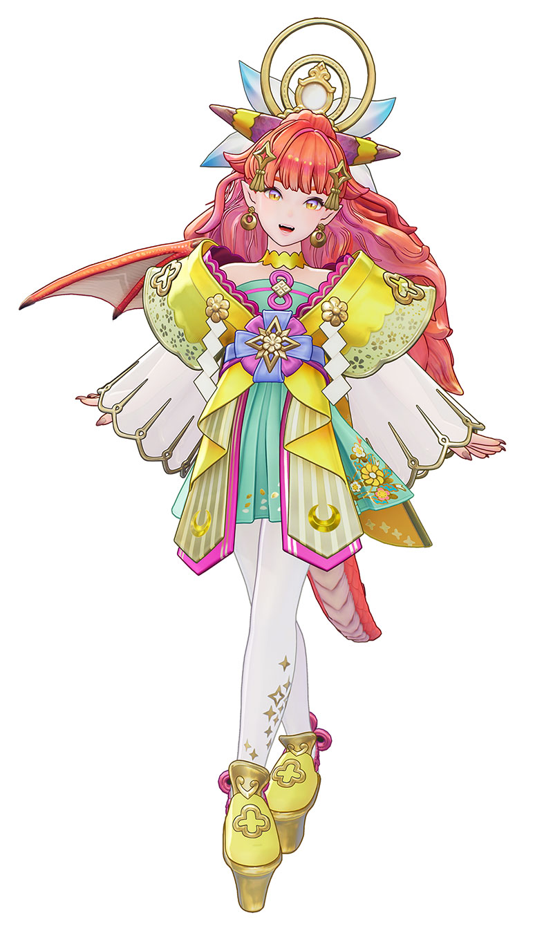 Careena (Moon Charterer) Art from Visions of Mana