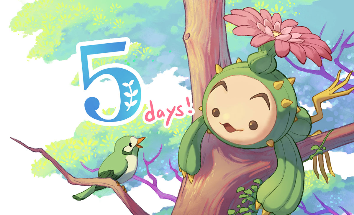 Countdown 5 Days Art from Visions of Mana
