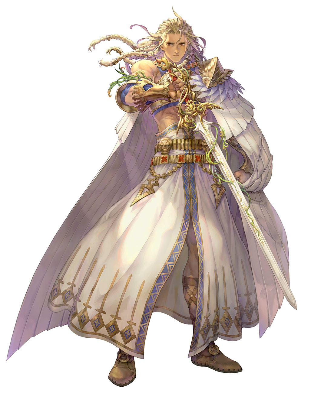 Daelophos Art from Visions of Mana