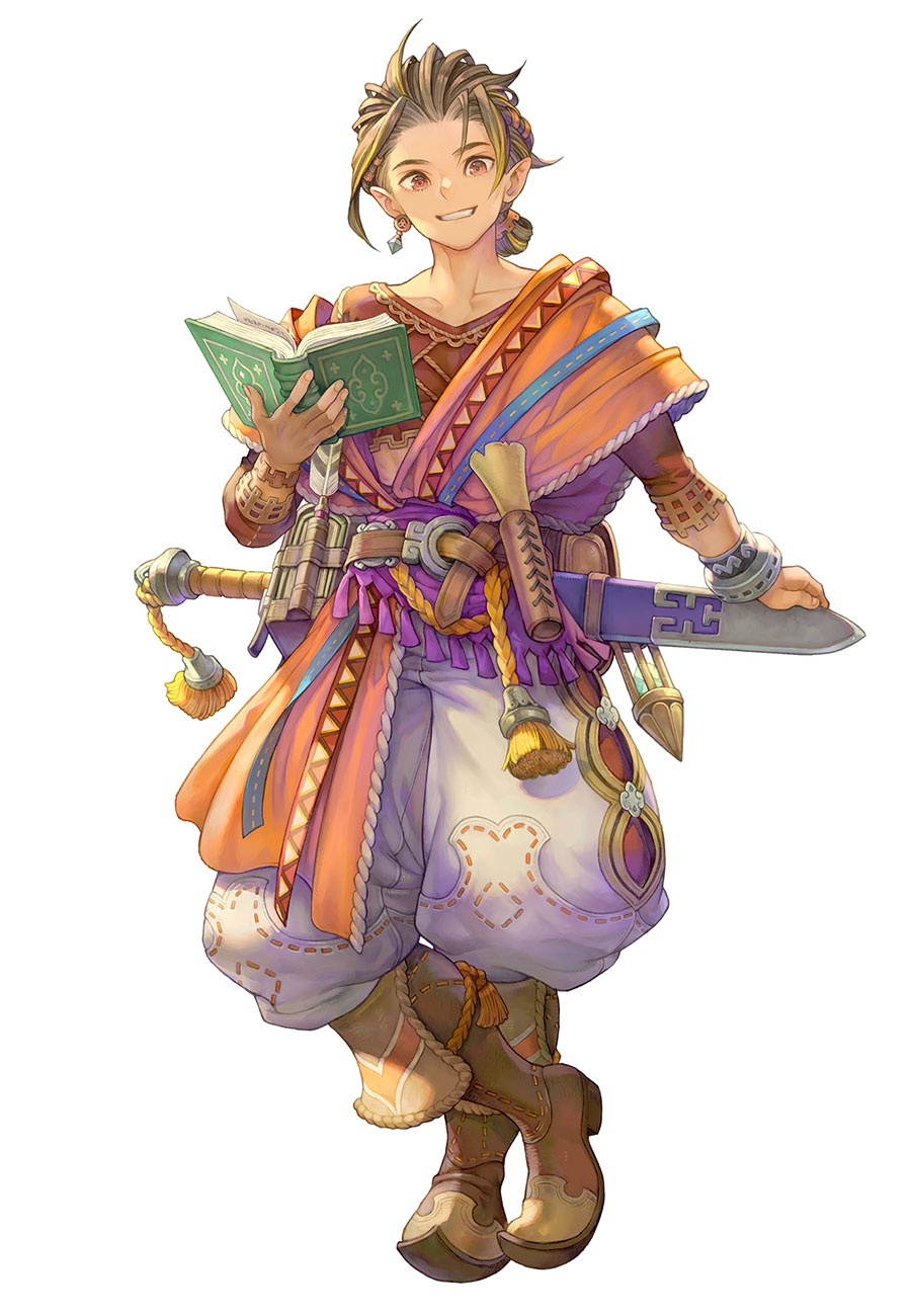 Eoren Art from Visions of Mana