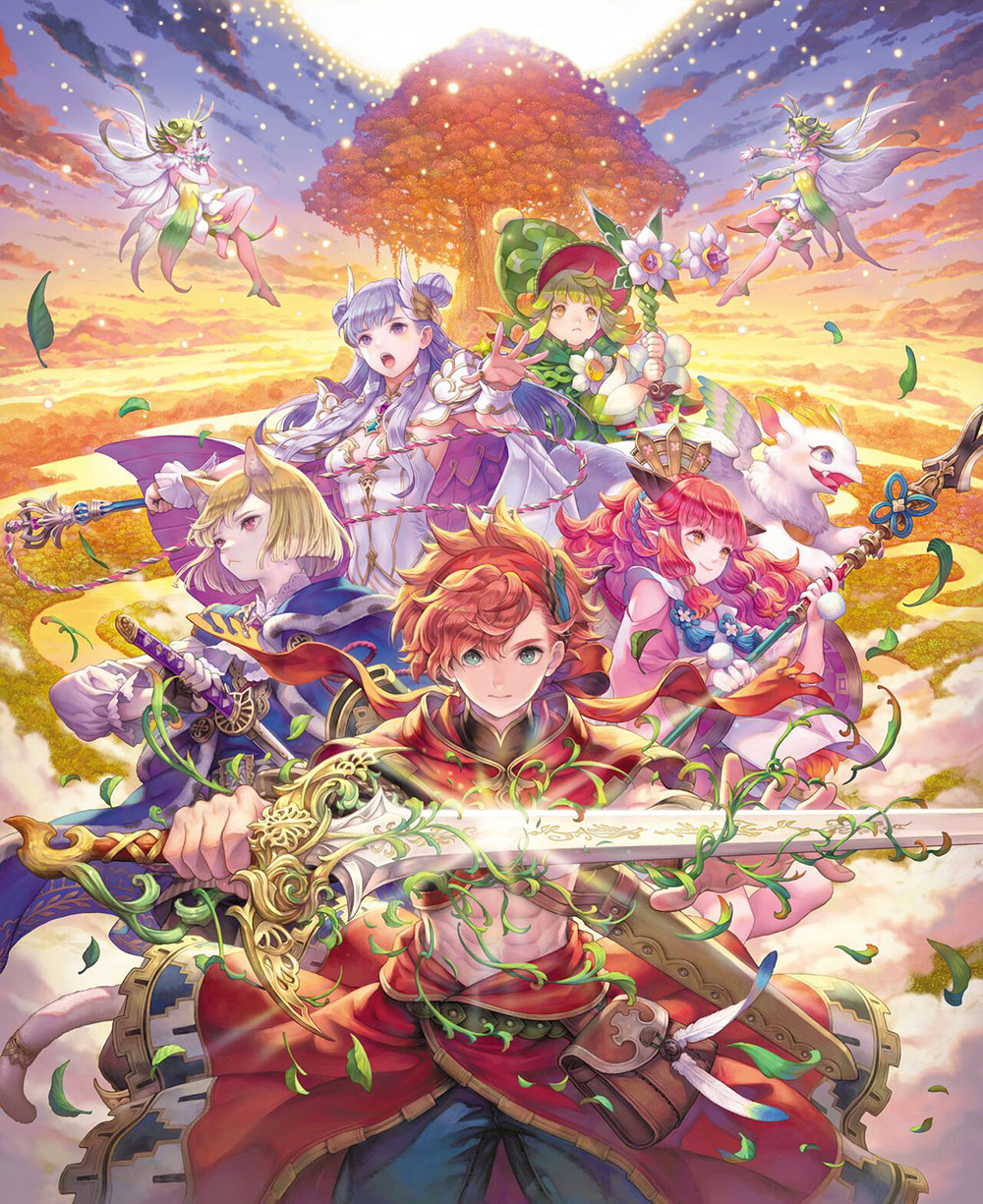 Famitsu Illustration from Visions of Mana