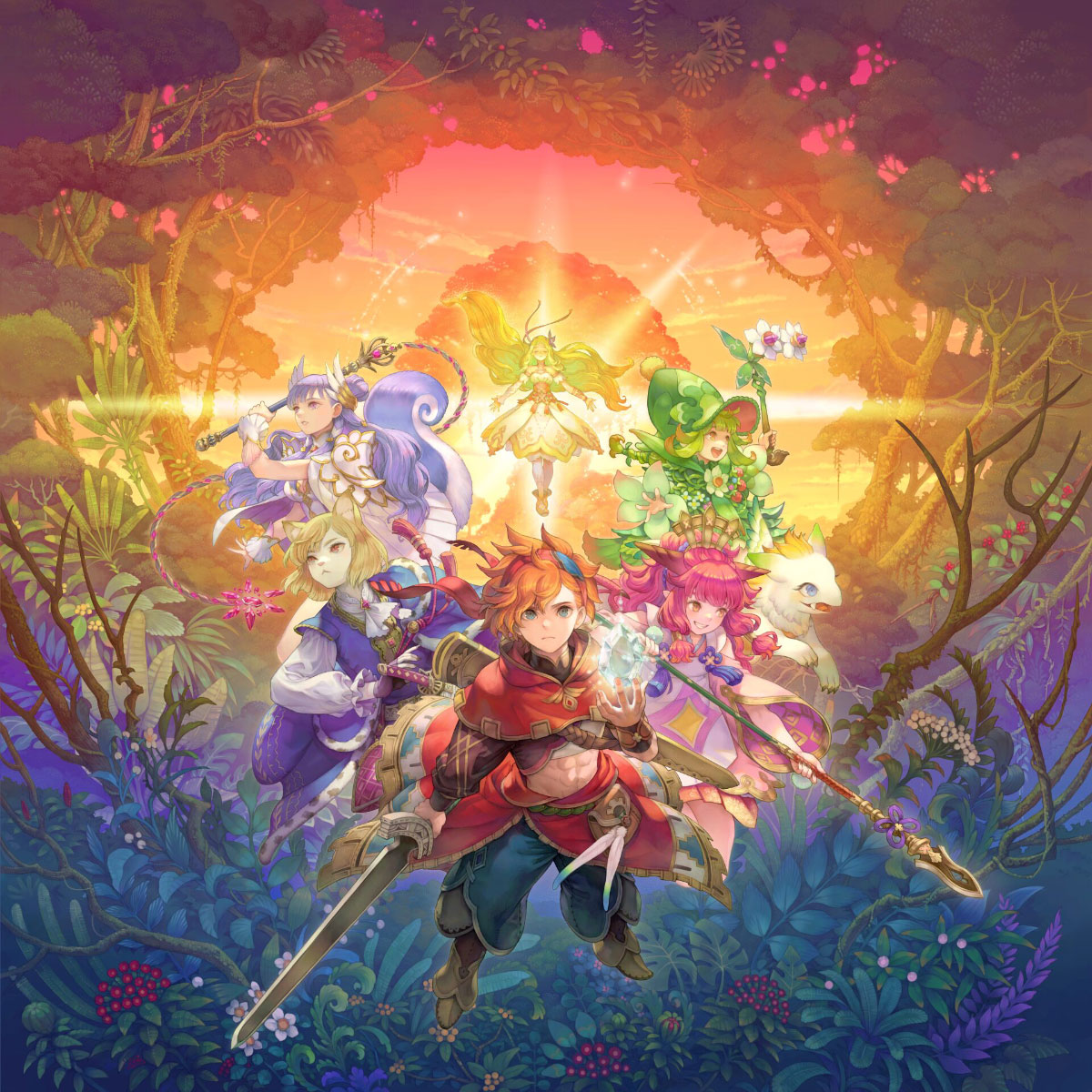 Key Artwork from Visions of Mana