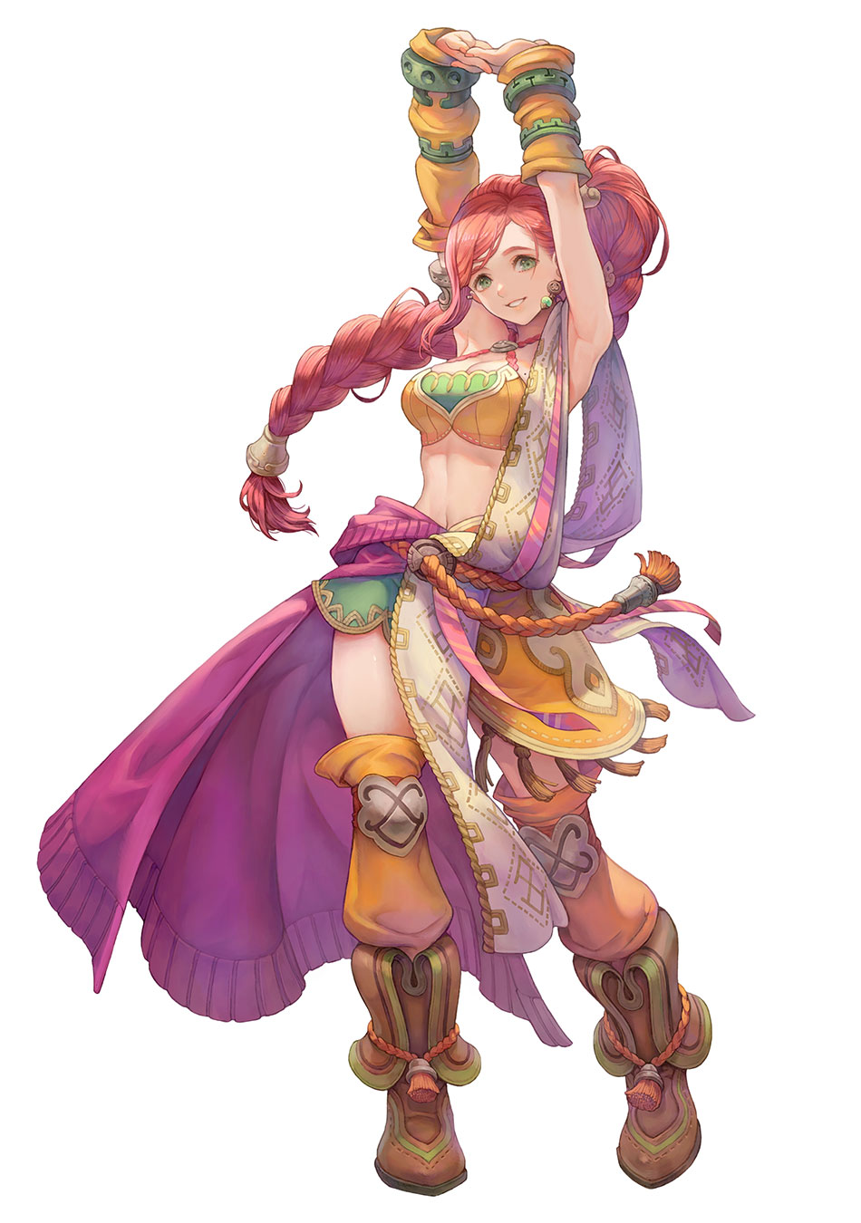 Lyza Art from Visions of Mana