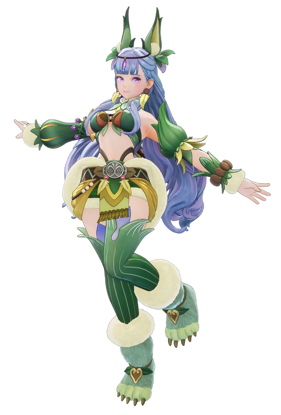 Palamena (Beastleader) Art from Visions of Mana