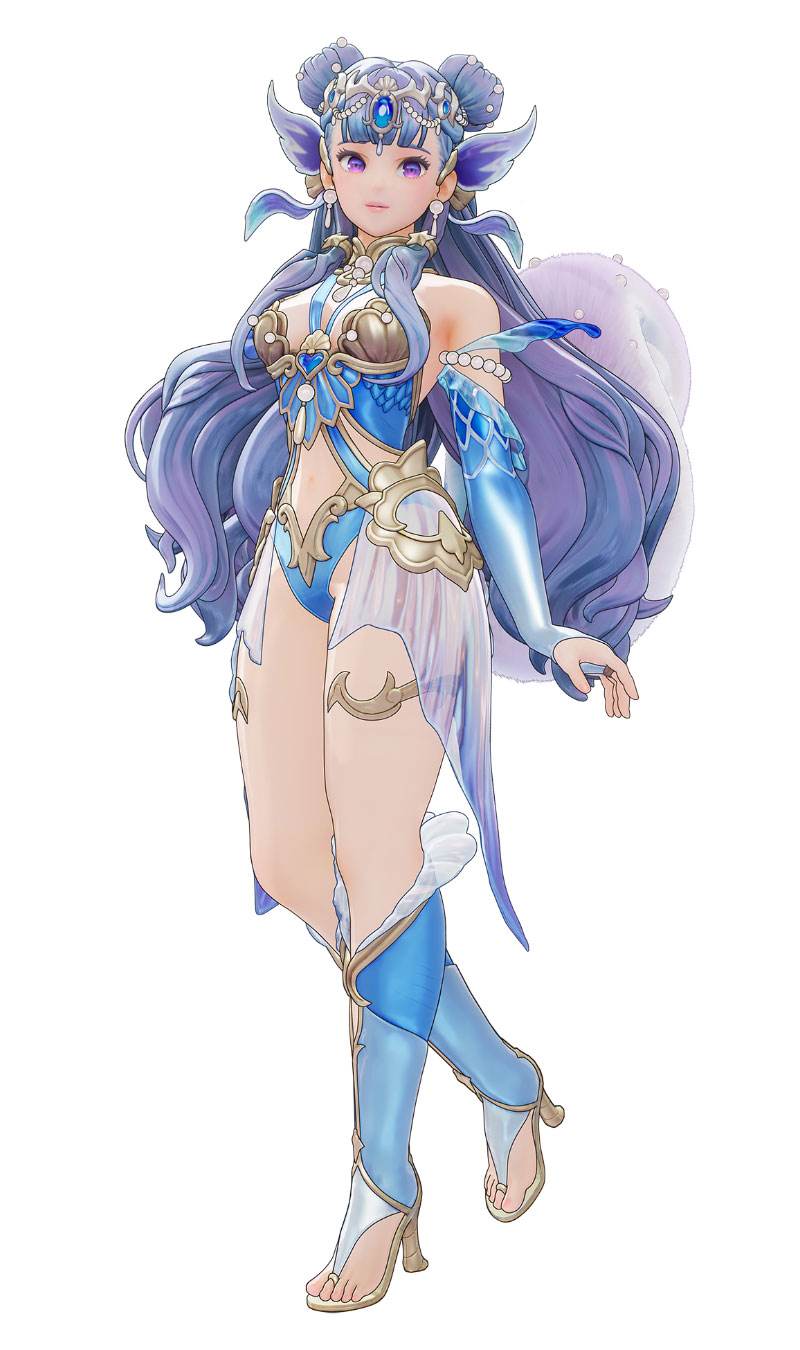 Palamena (Grand Diviner) Art from Visions of Mana