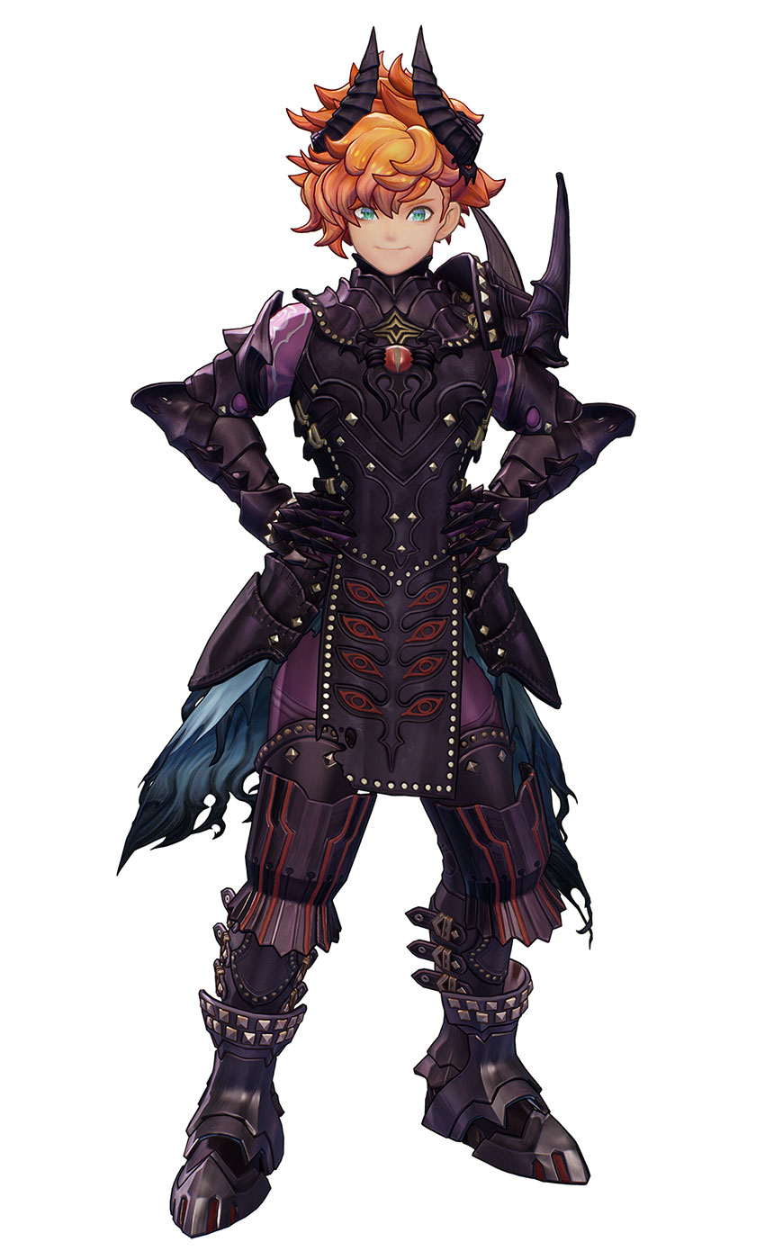 Val (Berserker) Art from Visions of Mana