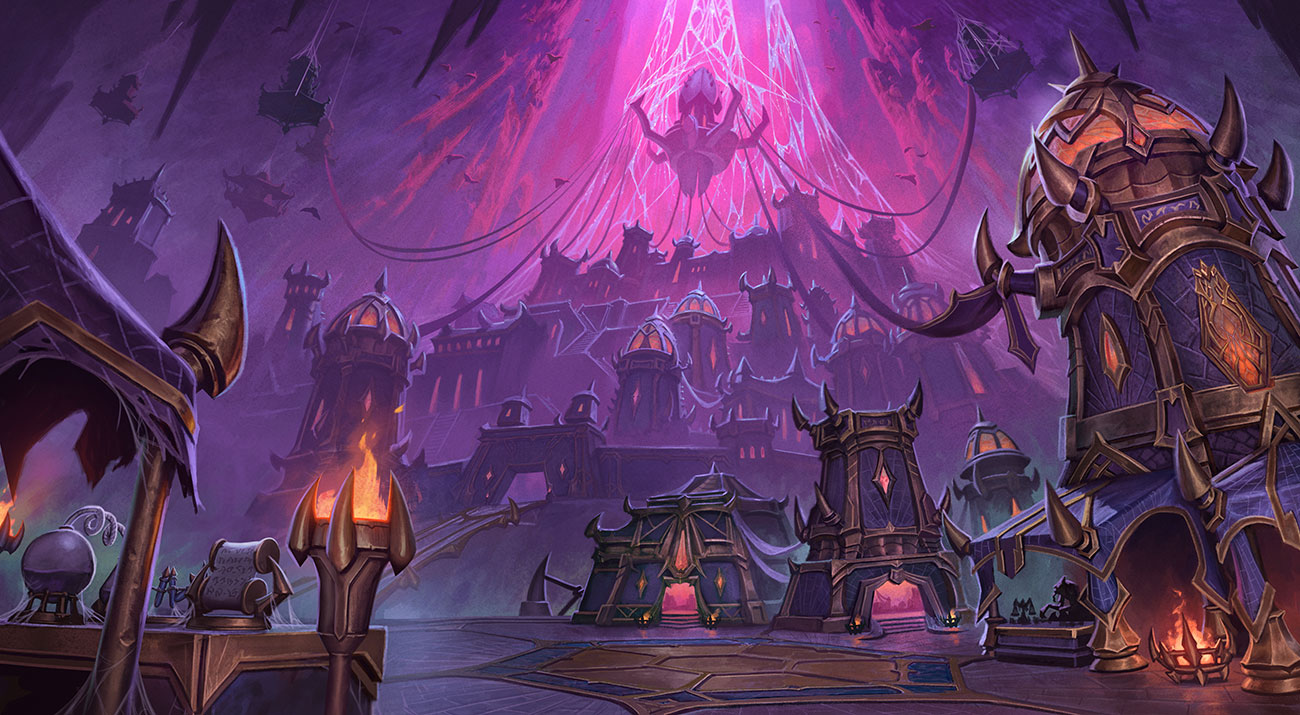 Azj-Kahet Art from World of Warcraft: The War Within
