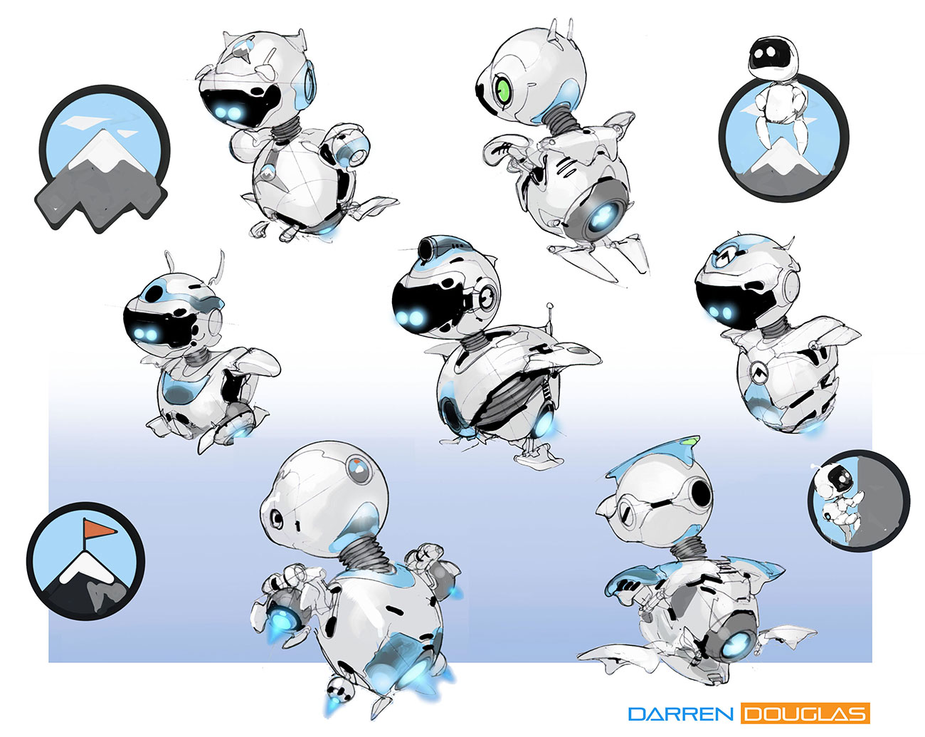 Robot Concepts 6 from Astro Bot Rescue Mission