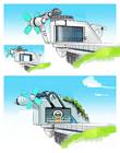 Windmill Hangar Concept Art