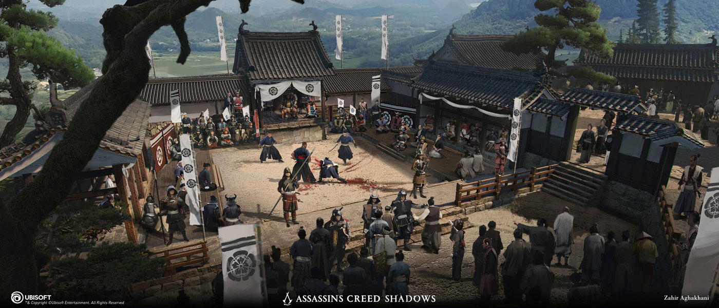 Duel for Oda Nobunaga Concept Art from Assassin's Creed Shadows