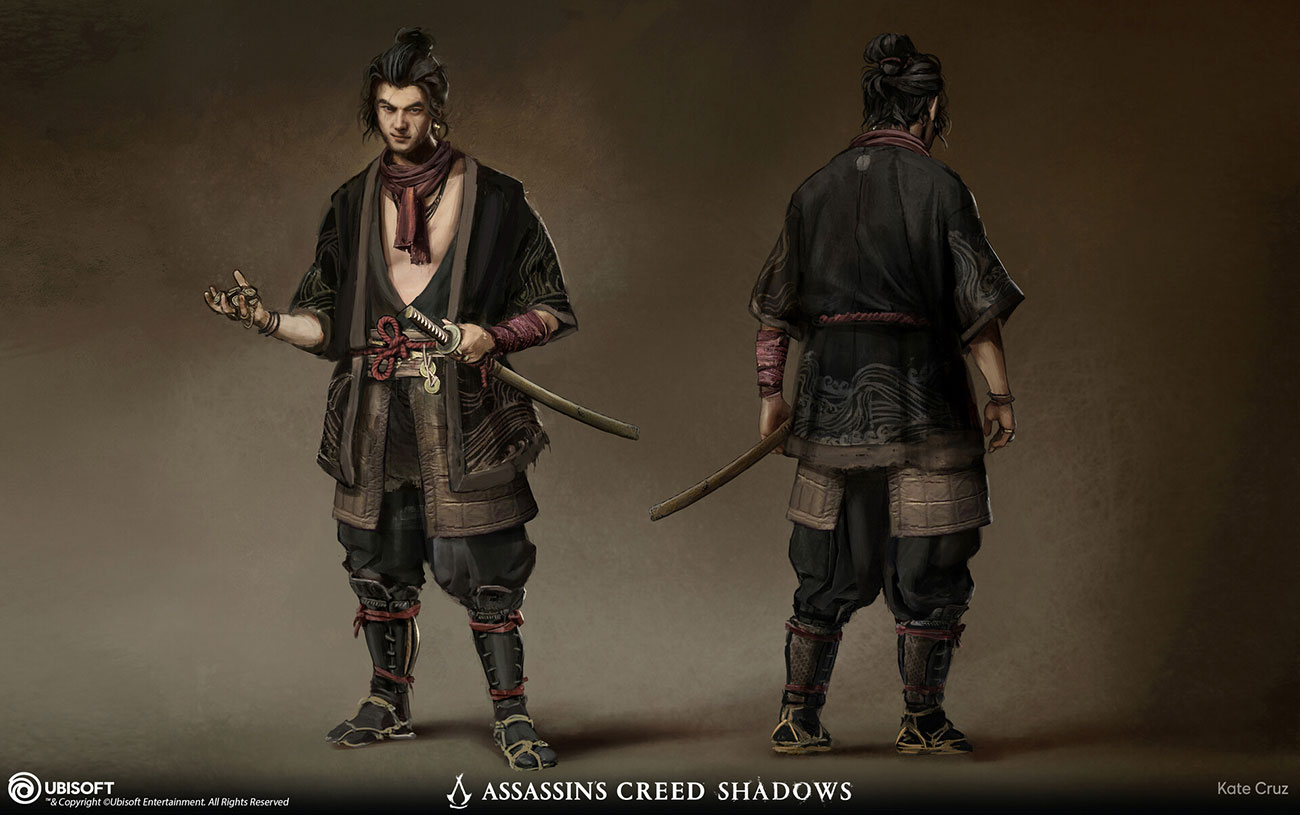 Gennojo Concept Art from Assassin's Creed Shadows