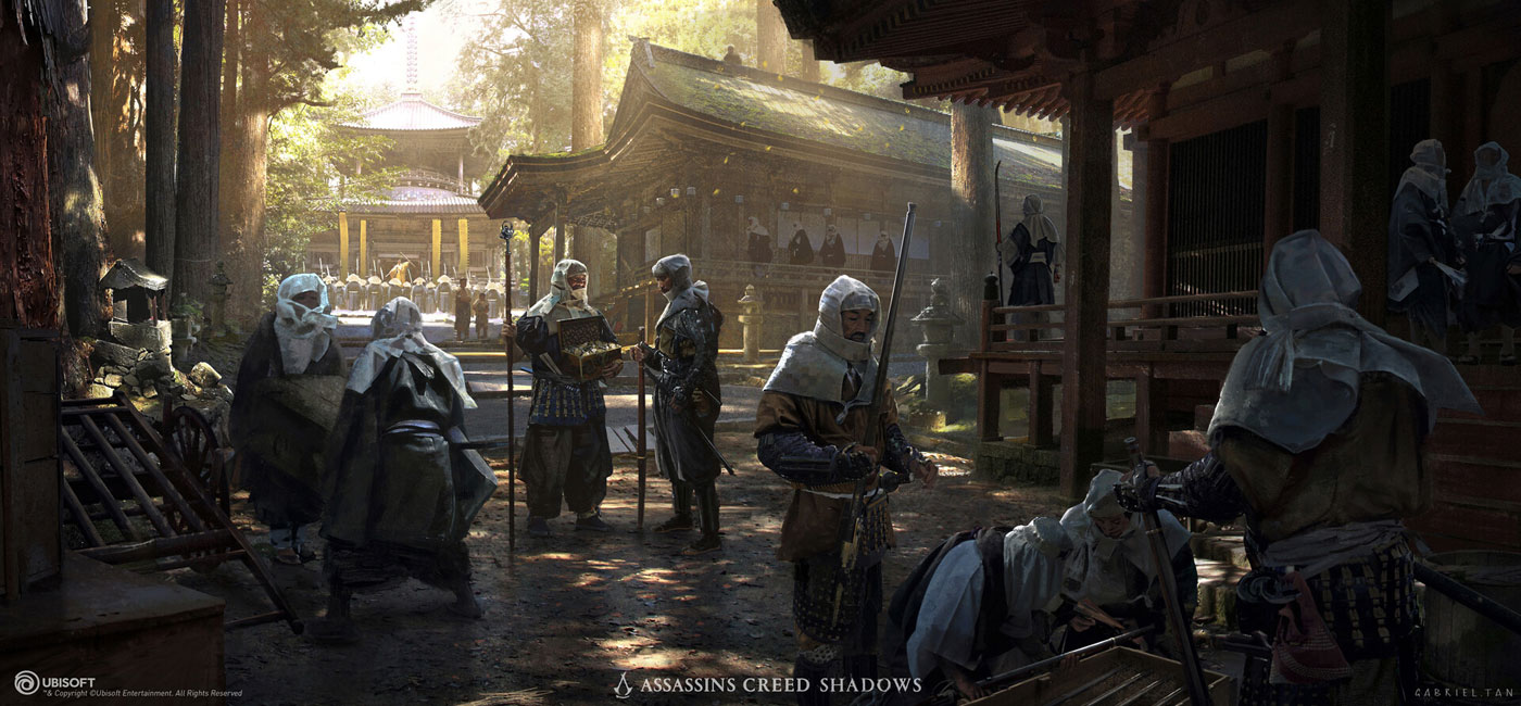 Ikko Firearms Deal Concept Art from Assassin's Creed Shadows