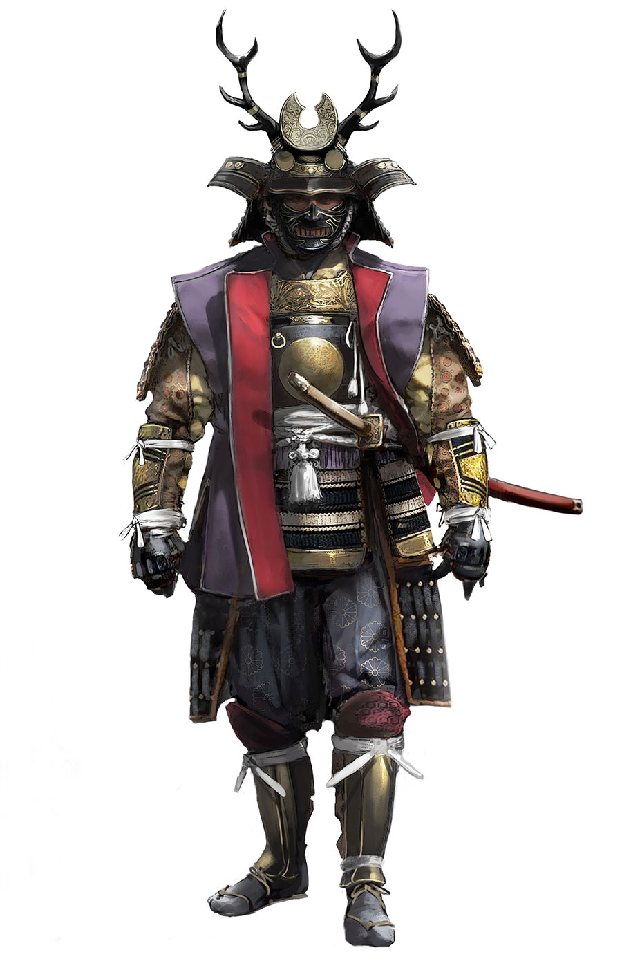 Yasuke Concept Art from Assassin's Creed Shadows