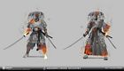 Yasuke Kaen Armor Concept Artwork