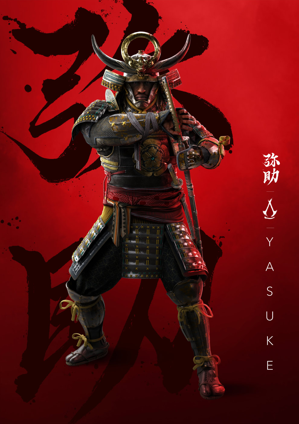 Yasuke Art from Assassin's Creed Shadows