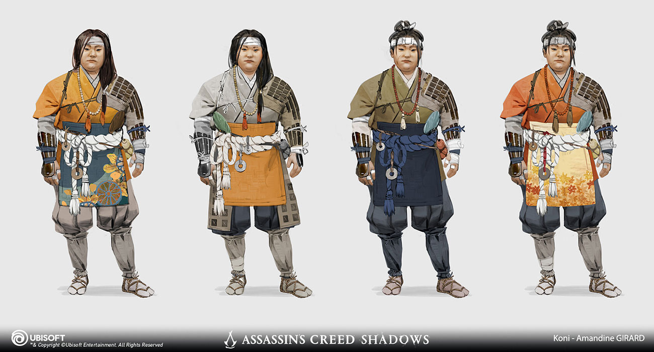 Yaya Concept Artwork from Assassin's Creed Shadows