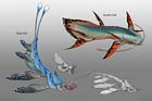 Buoy Fish and Octofin Fish
