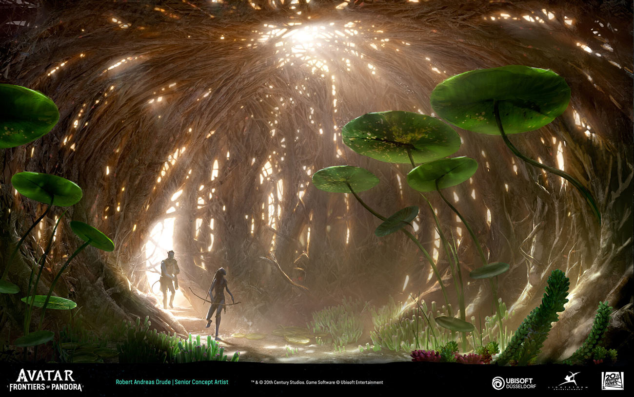 Bushpod Concept Art from Avatar: Frontiers of Pandora