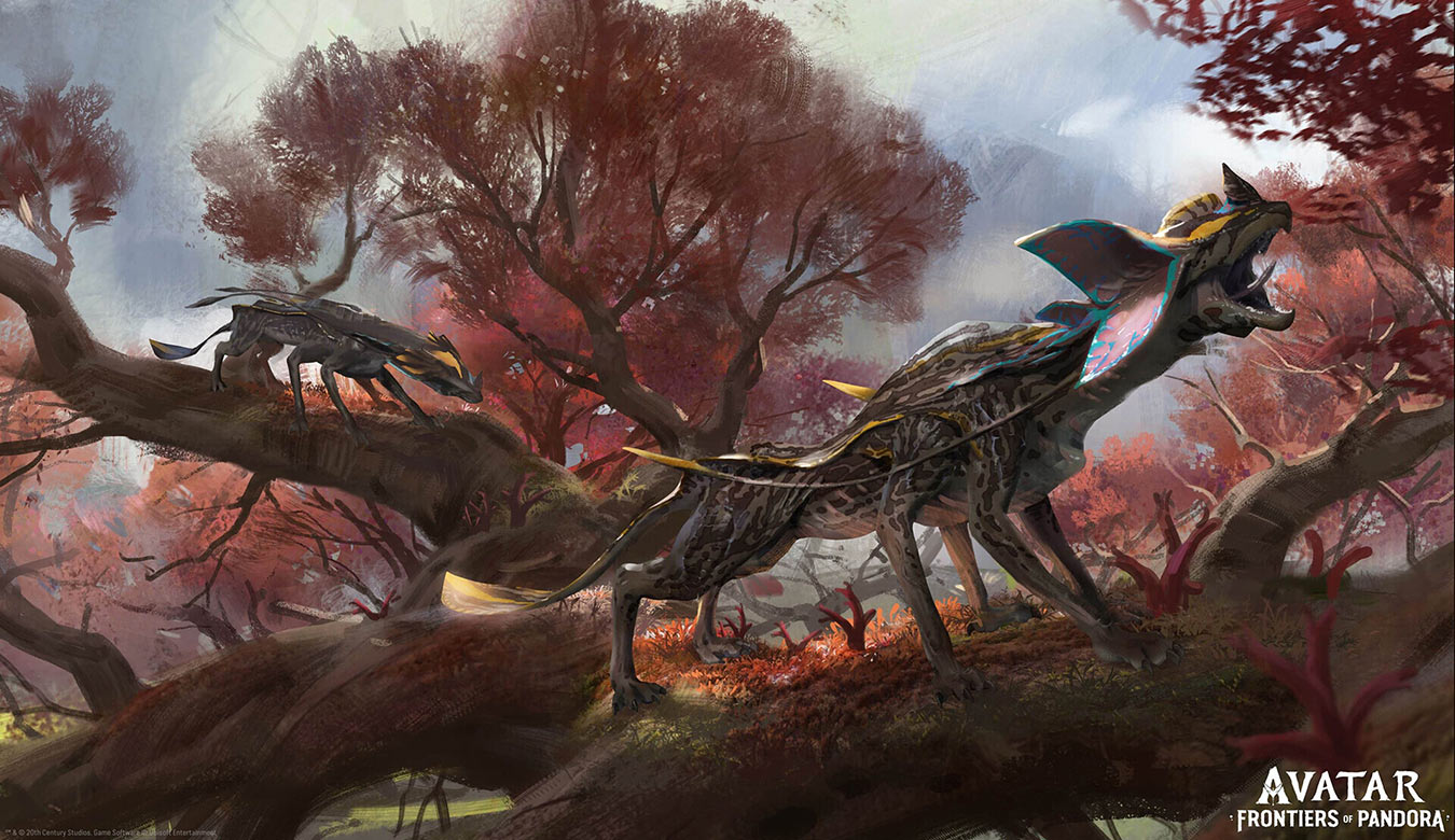 Echo Stalker Art from Avatar: Frontiers of Pandora