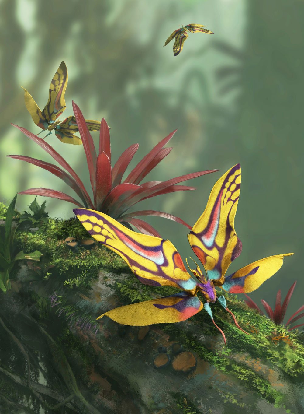 Kaleidoscope Butterfly Art from Avatar: Frontiers of Pandora