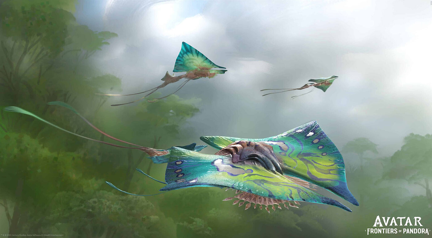 Kite Manta Art from Avatar: Frontiers of Pandora