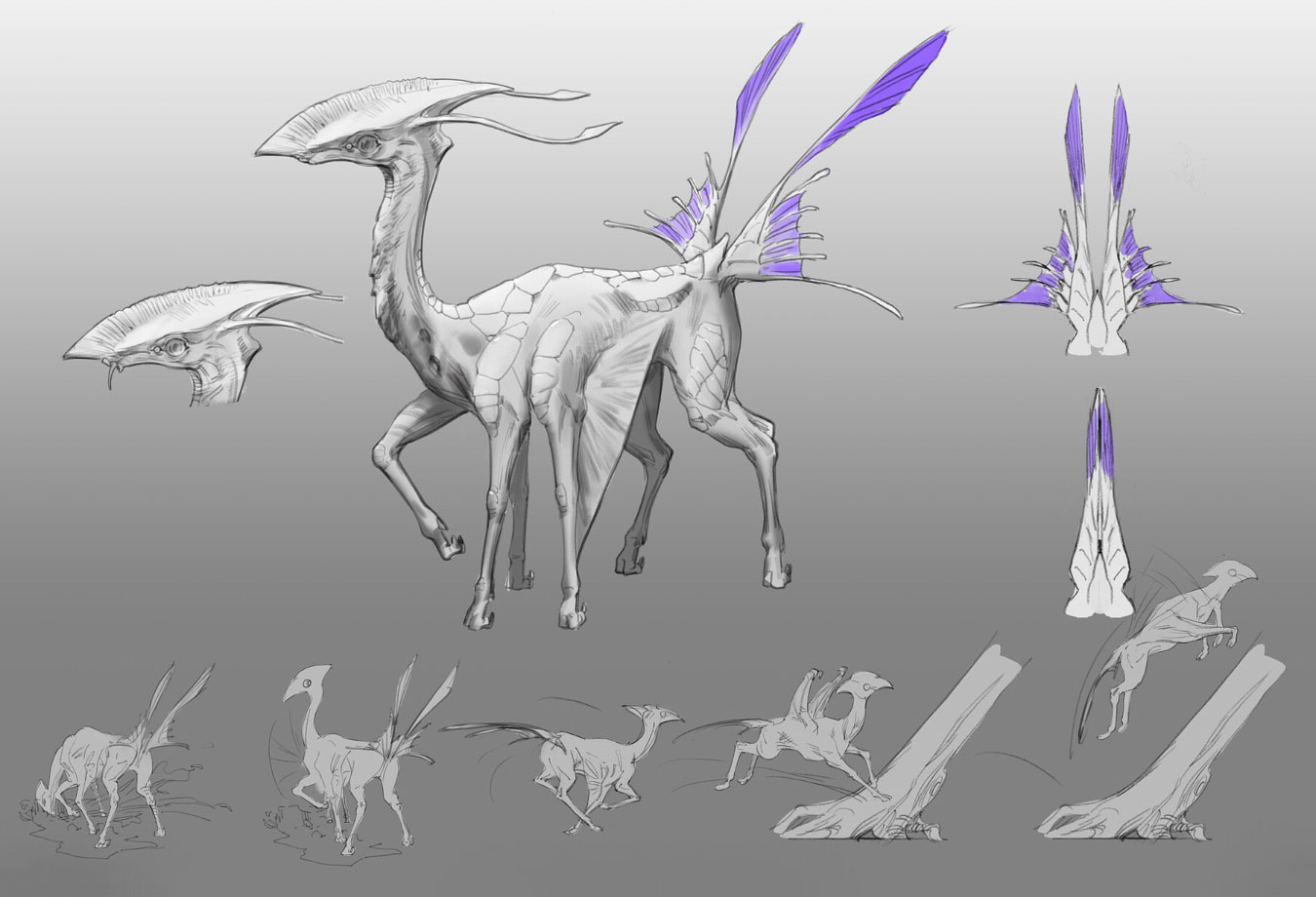 Meer Deer Concept Art from Avatar: Frontiers of Pandora