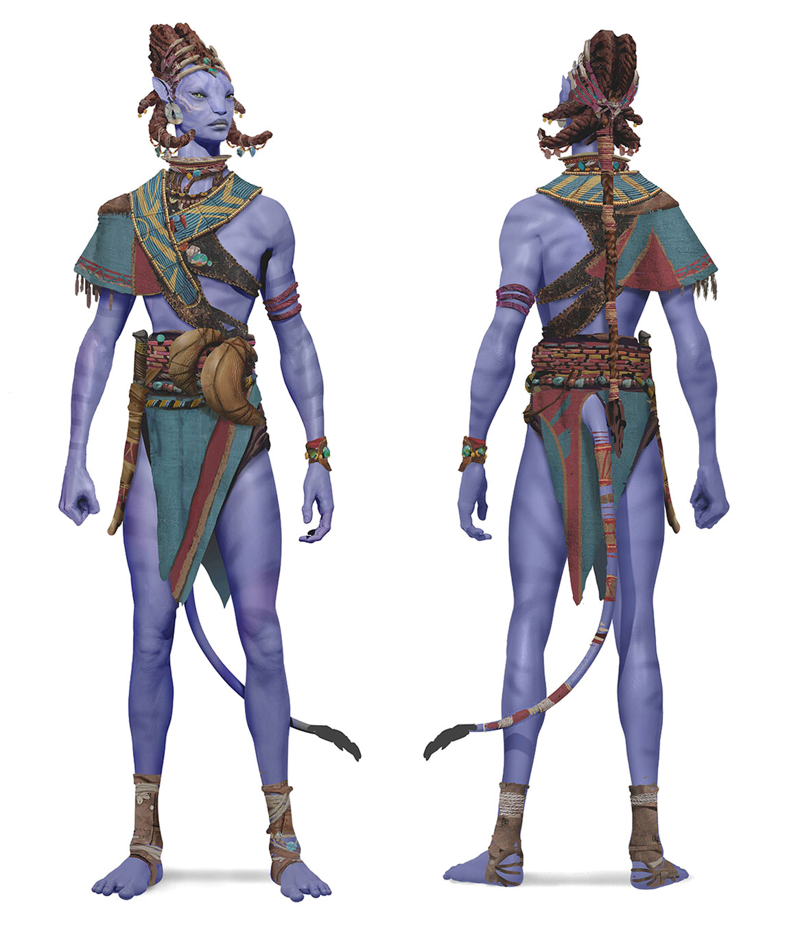 Minang Concept Art from Avatar: Frontiers of Pandora