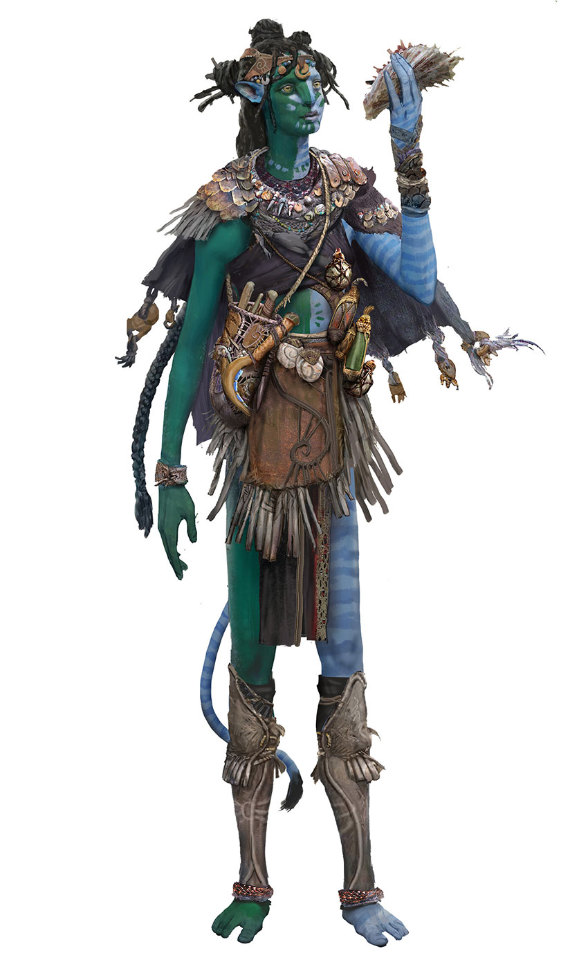 Okul Concept Art from Avatar: Frontiers of Pandora
