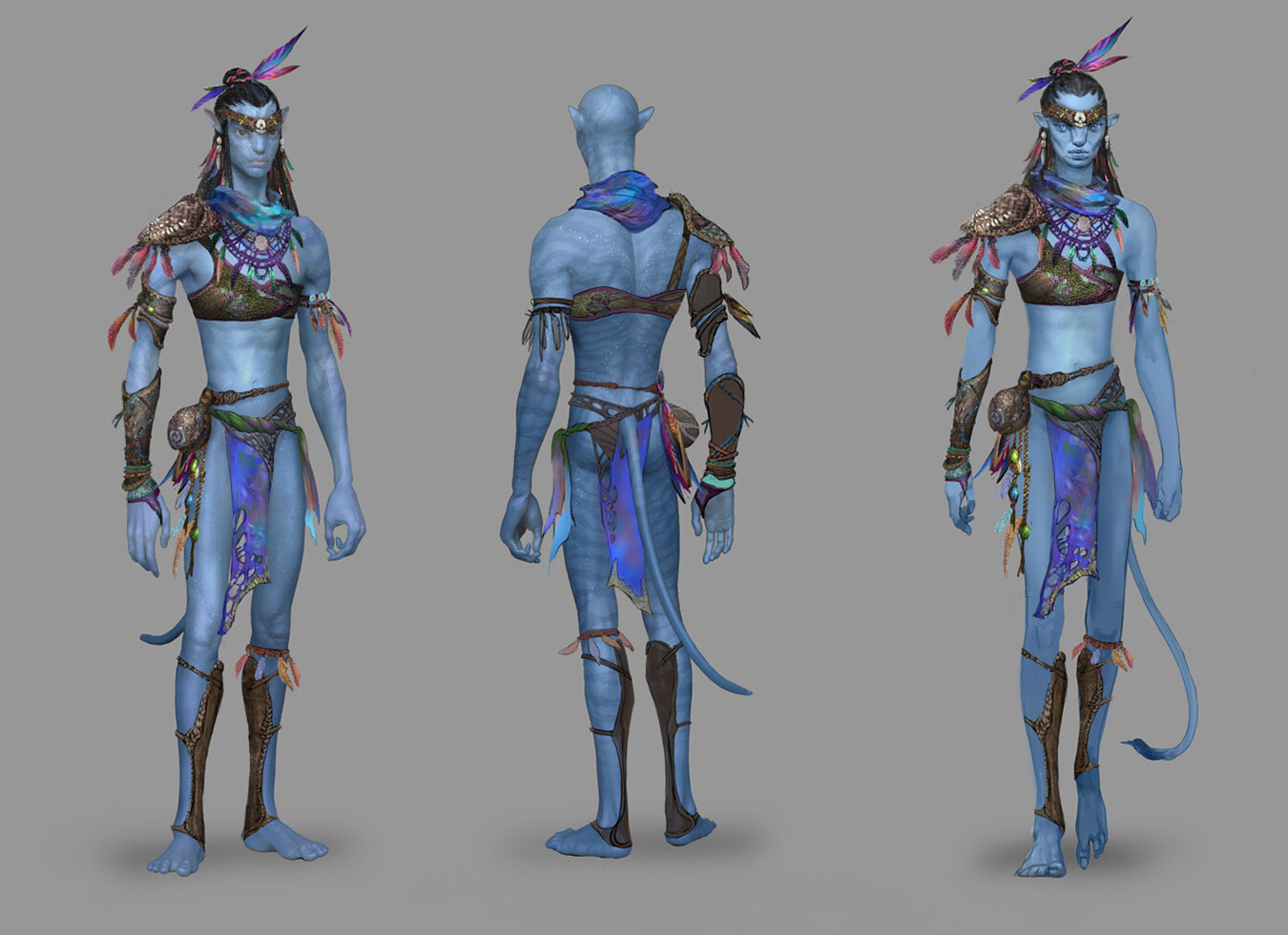 Rainforest Legendary Gear Set Art from Avatar: Frontiers of Pandora