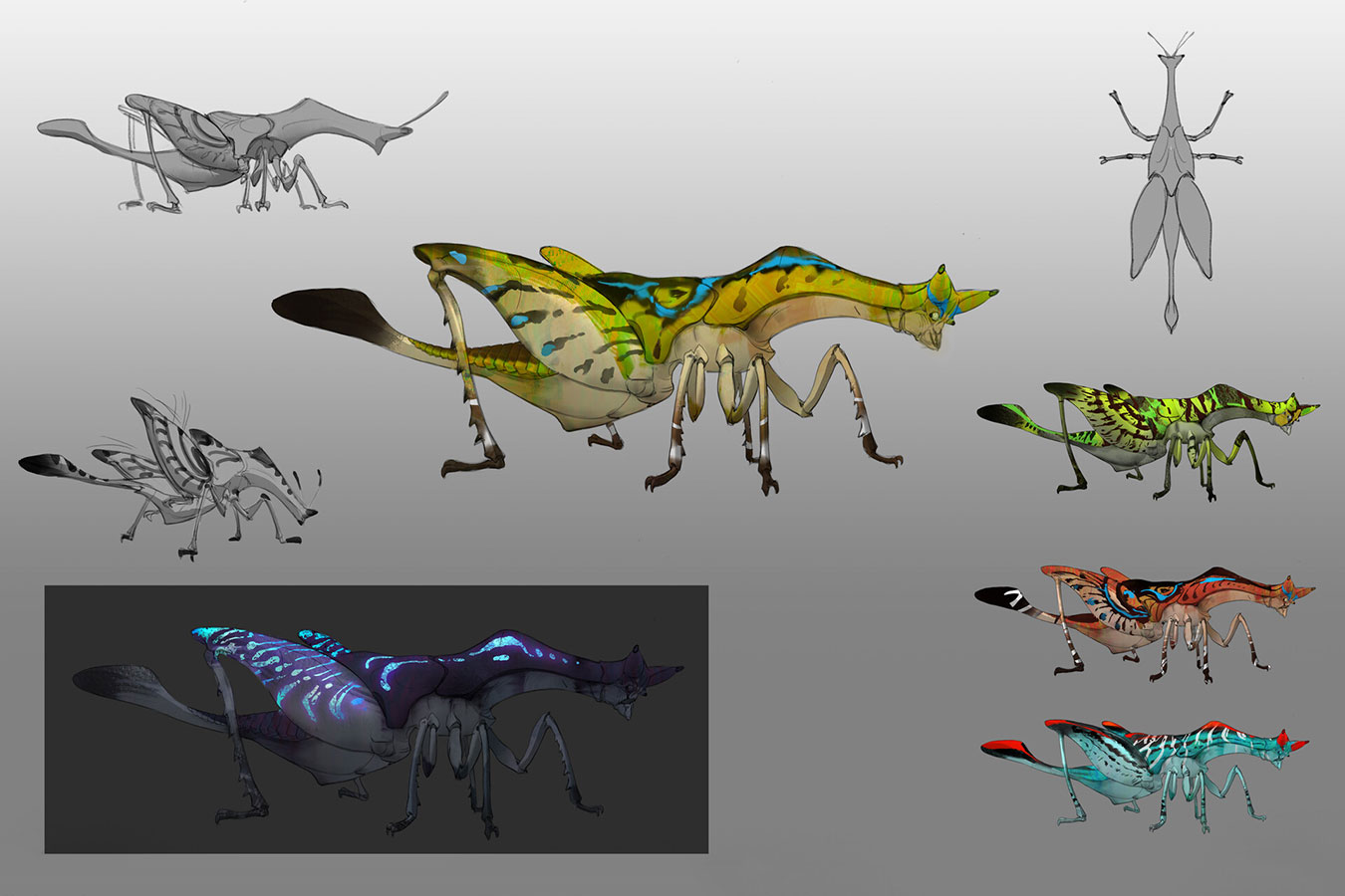 Tiger Cricket Concept Art from Avatar: Frontiers of Pandora