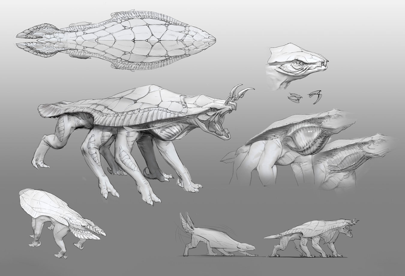 Whipfang Crawler Concept Art from Avatar: Frontiers of Pandora