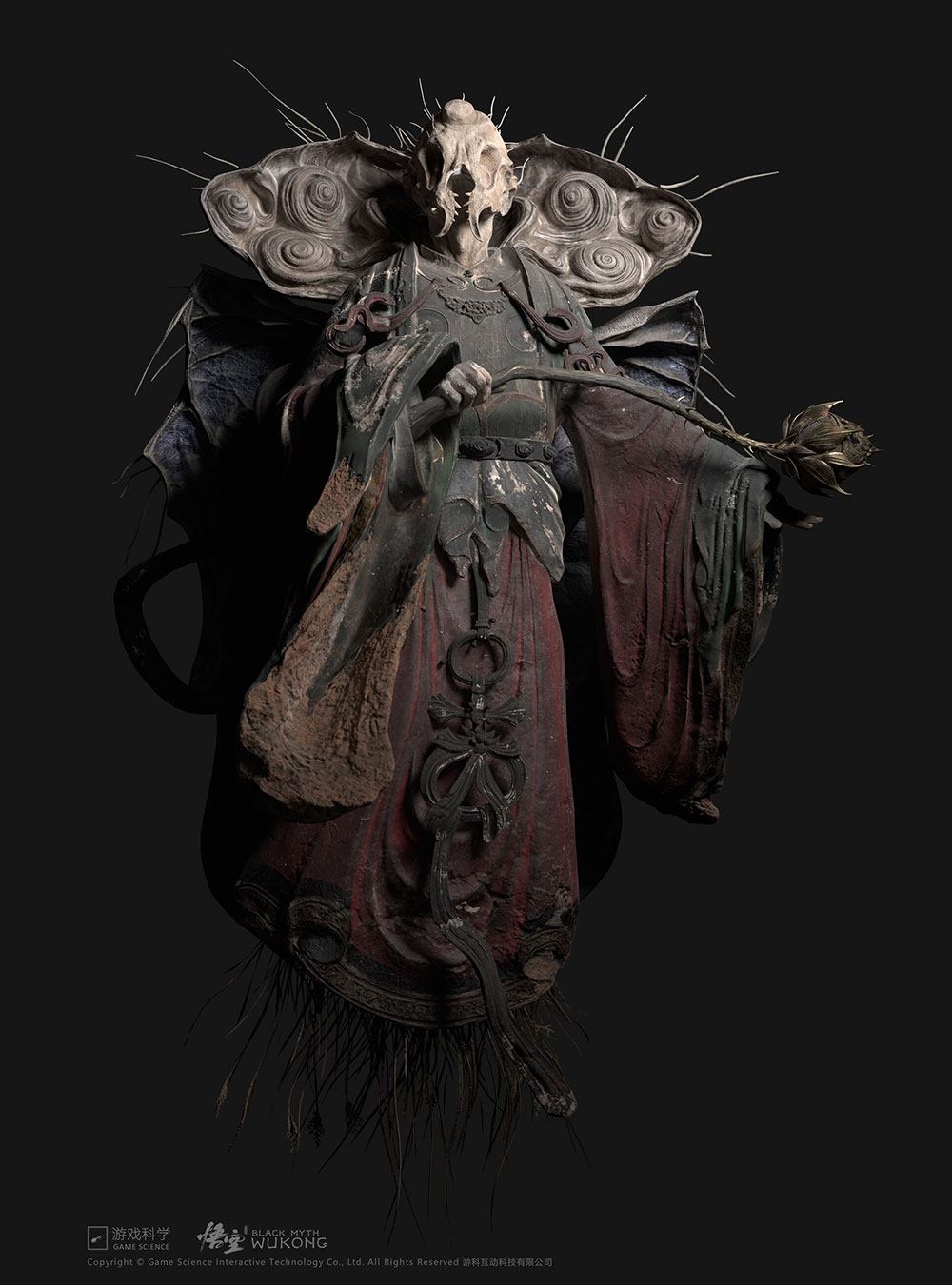 Captain Lotus-Vision Art from Black Myth: Wukong