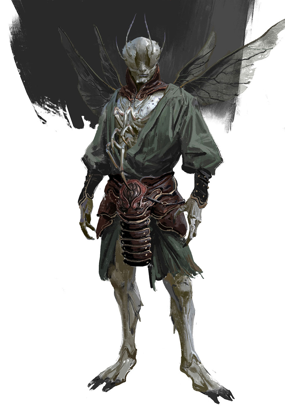 Dragonfly Guai Concept Art from Black Myth: Wukong