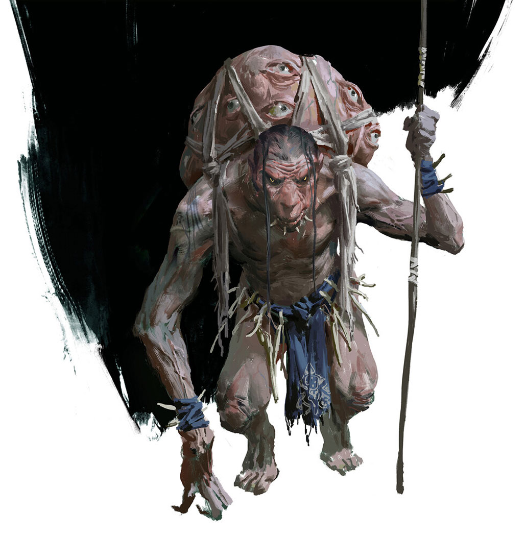 Gore-Eye Daoist Concept Art from Black Myth: Wukong