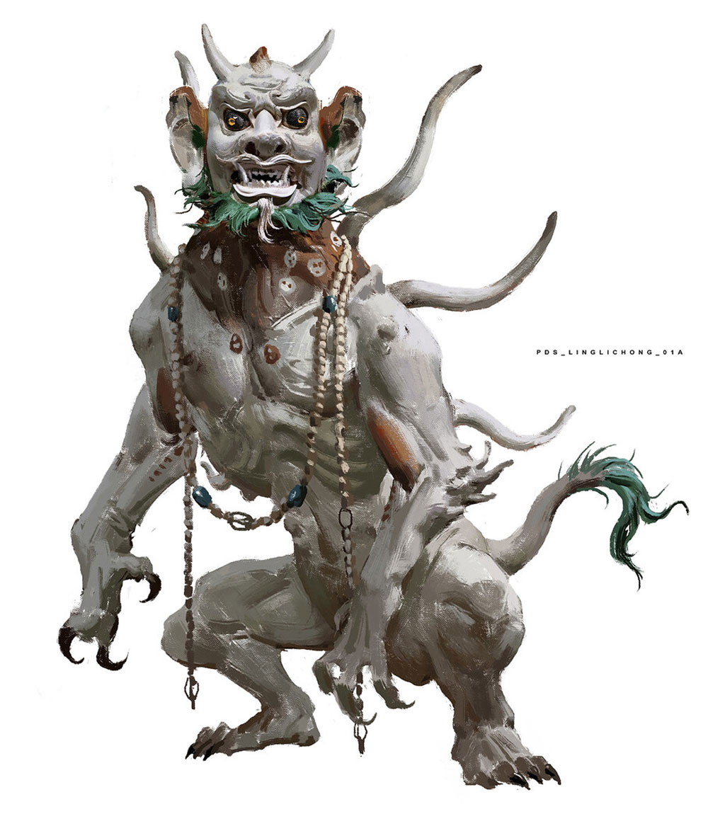Linglichong Concept Art from Black Myth: Wukong