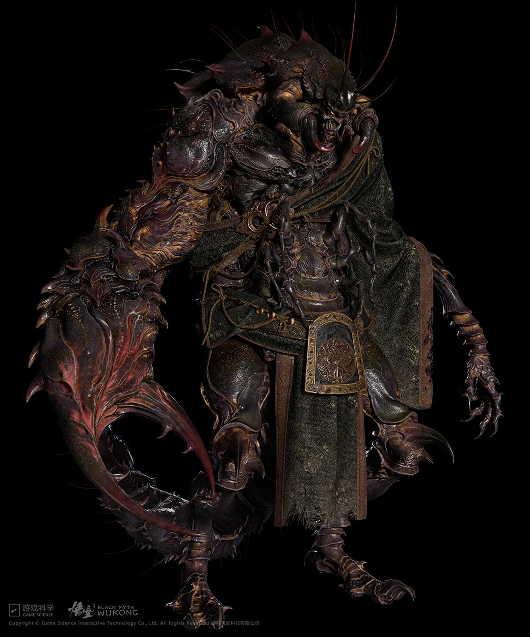 Scorpion Prince Art from Black Myth: Wukong