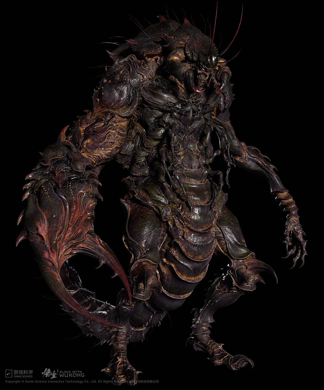Scorpion Prince Artwork from Black Myth: Wukong