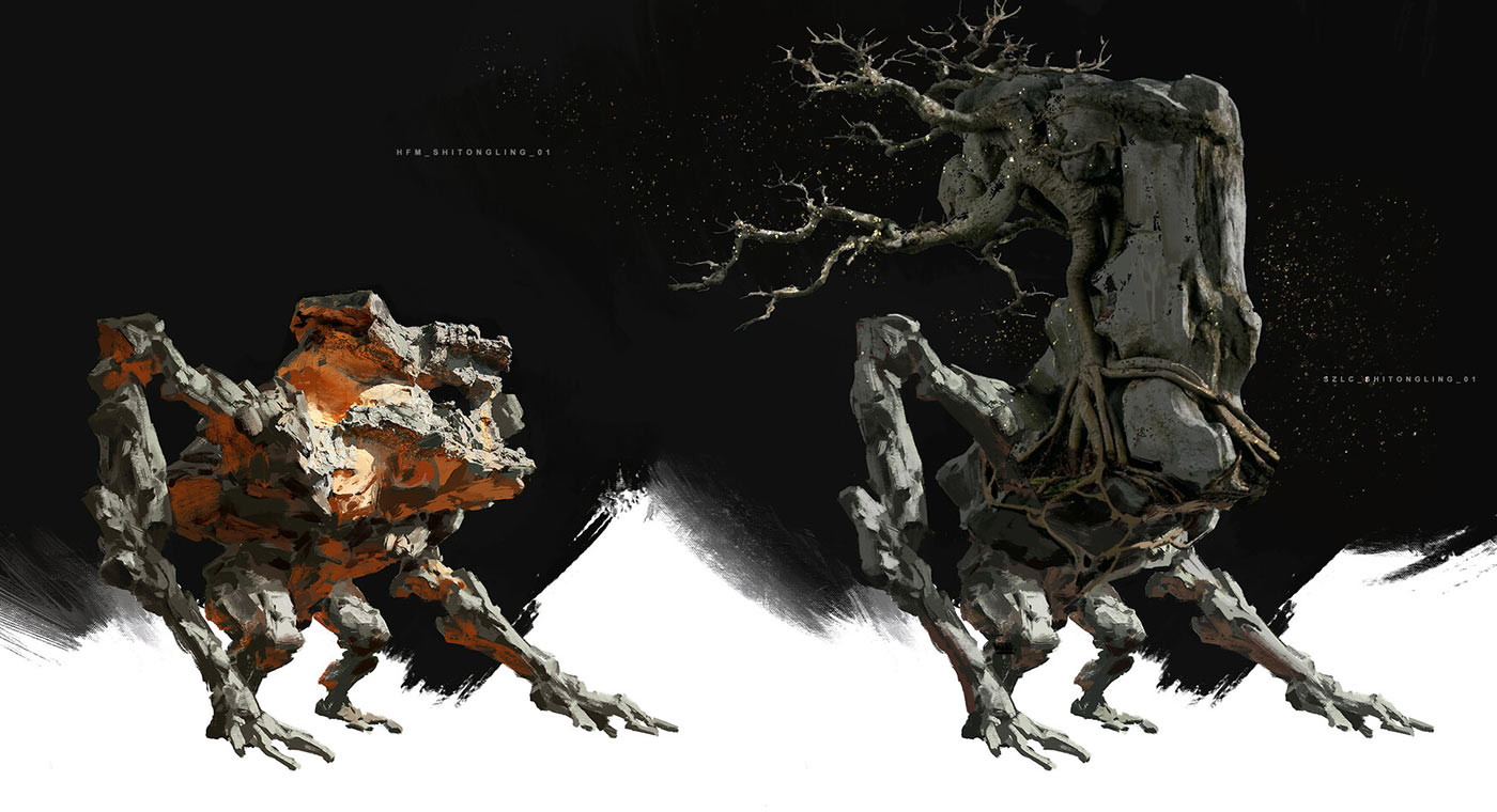Shitongling Art from Black Myth: Wukong