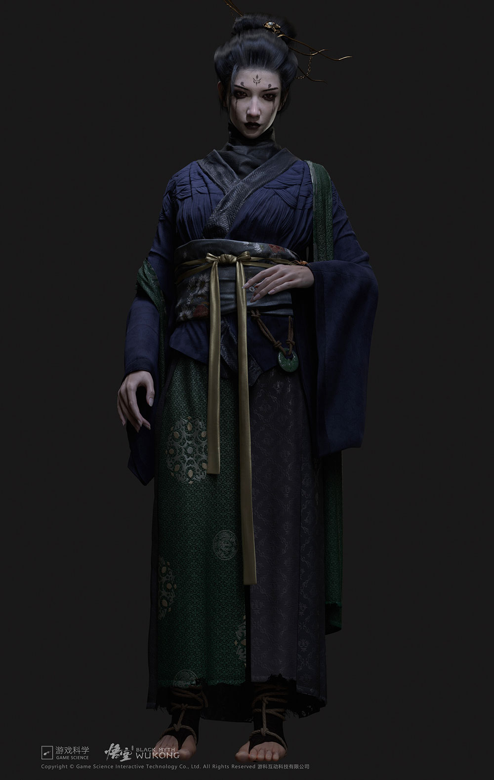The Fourth Sister Art from Black Myth: Wukong