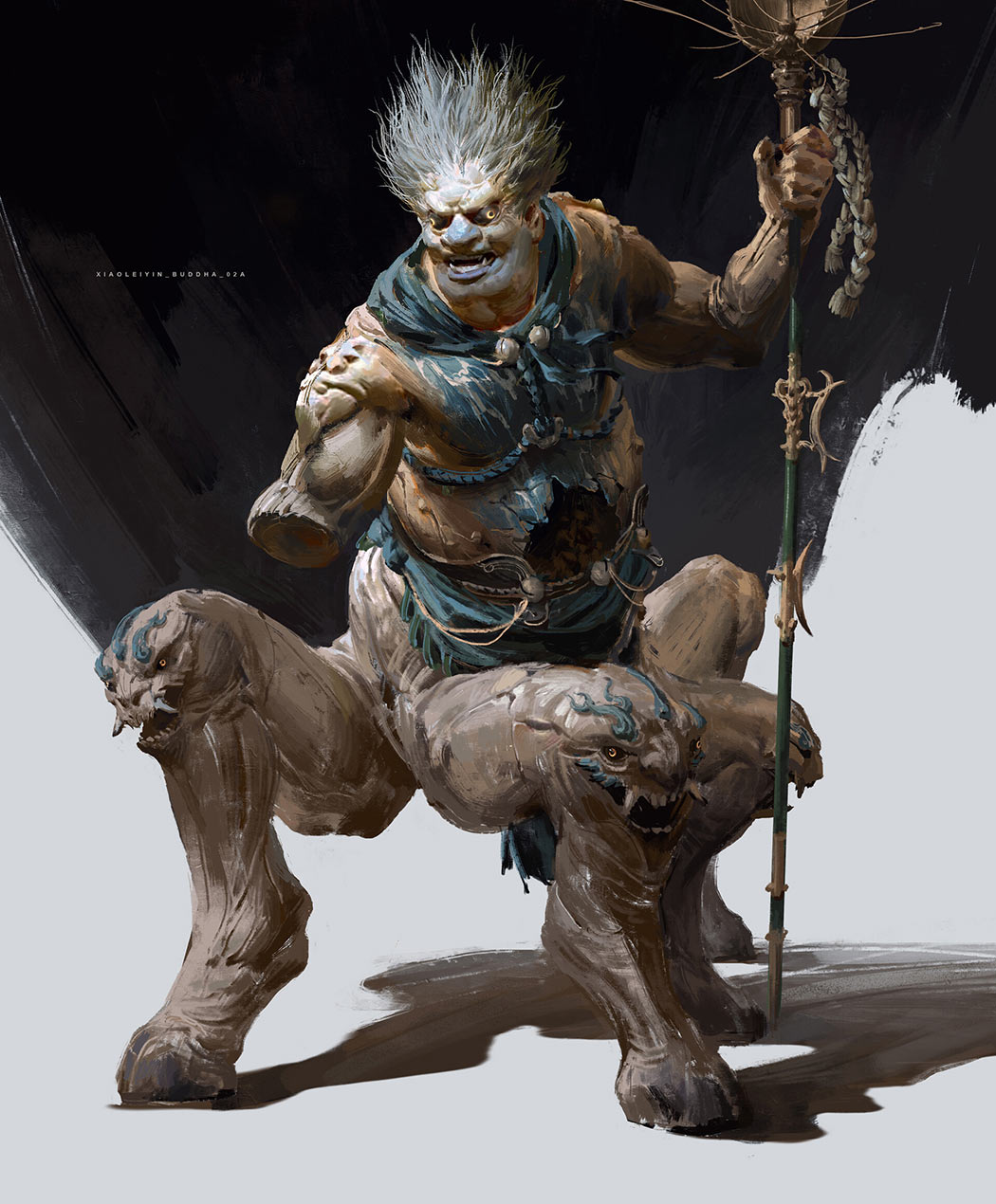 Clay Vajra Art from Black Myth: Wukong